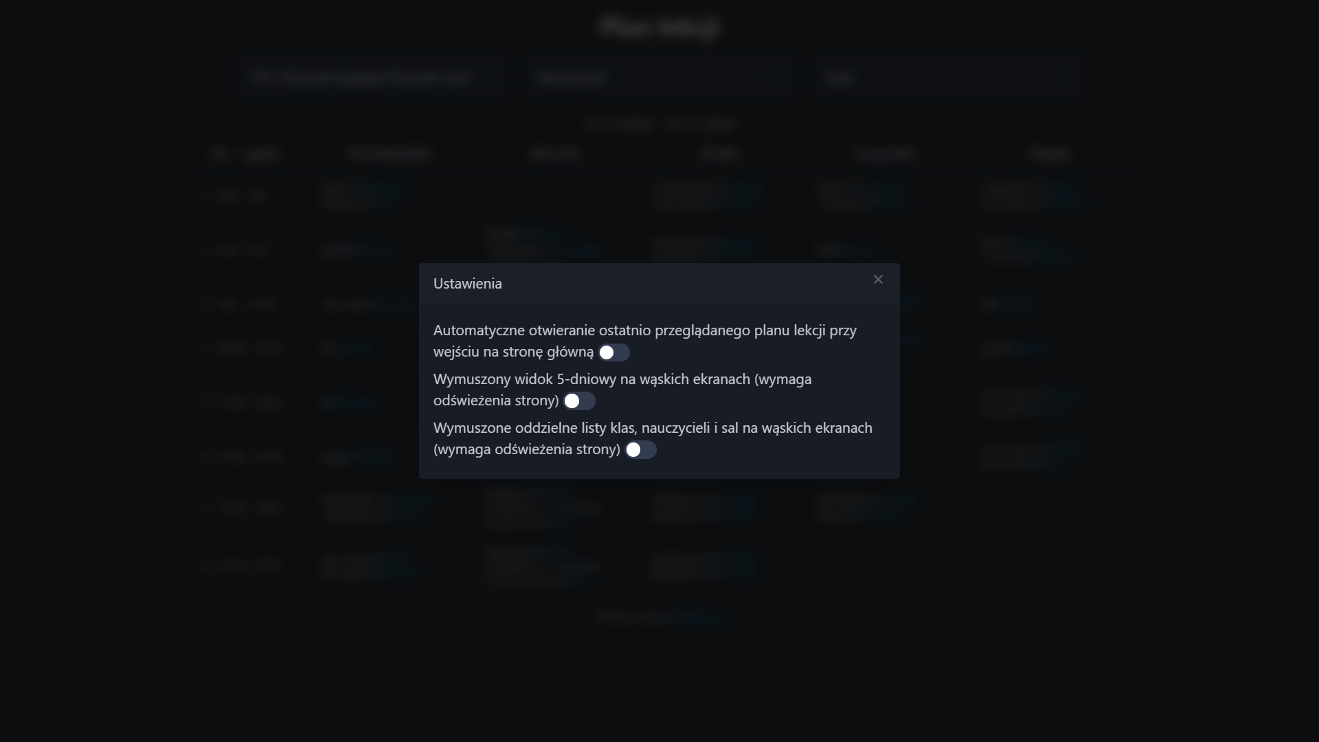 A screenshot of "schedulething"